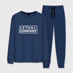 Мужской костюм хлопок Lethal company logo