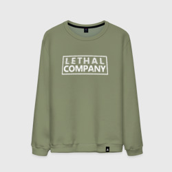 Мужской свитшот хлопок Lethal company logo