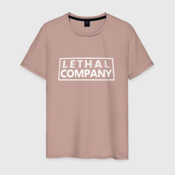 Lethal company logo – Мужская футболка хлопок с принтом купить со скидкой в -20%