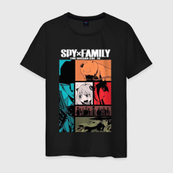 Семья шпиона из одноименной манги и аниме – Мужская футболка хлопок с принтом купить со скидкой в -20%
