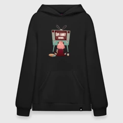 Худи SuperOversize хлопок Аня из аниме и манги spy x family