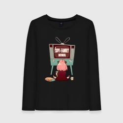 Женский лонгслив хлопок Аня из аниме и манги spy x family