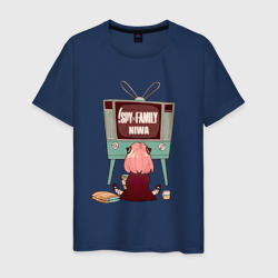 Аня из аниме и манги spy x family – Мужская футболка хлопок с принтом купить со скидкой в -20%