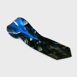 Драгоценный камень синий – Галстук 3D с принтом купить