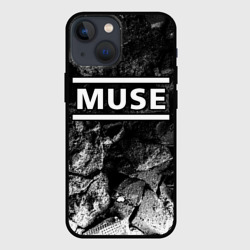 Чехол для iPhone 13 mini Muse black graphite