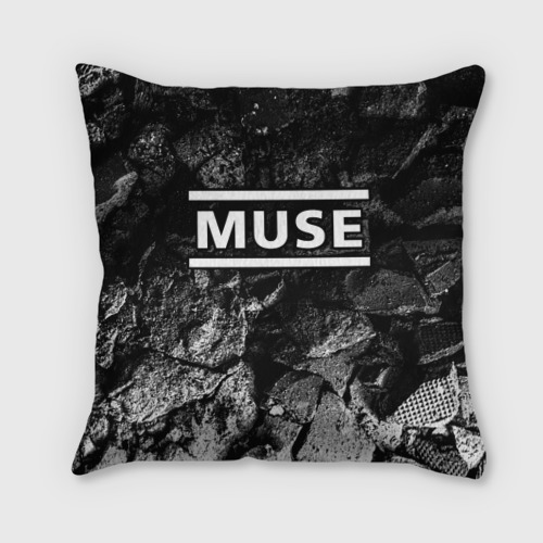 Подушка 3D Muse black graphite