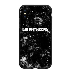 Чехол для iPhone XS Max матовый Die Antwoord black ice