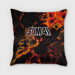 Подушка 3D Sum41 red lava