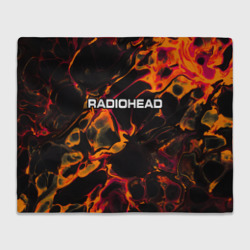 Плед 3D Radiohead red lava