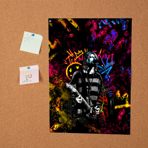 Постер Nirvana краски звука - фото 2