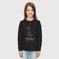 Детский лонгслив хлопок Shawa eating environment  - фото 2