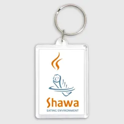 Брелок прямоугольный 35*50 Shawa eating environment 