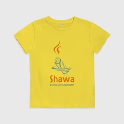 Детская футболка хлопок Shawa eating environment 