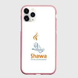 Чехол для iPhone 11 Pro Max матовый Шаурма environment 