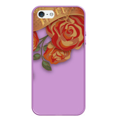 Чехол для iPhone 5/5S матовый Hurt pin-up