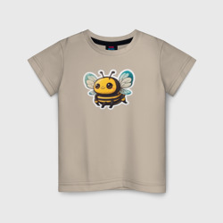 Милая пчела – Детская футболка хлопок с принтом купить со скидкой в -20%