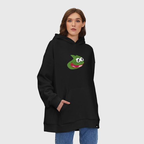 Худи SuperOversize хлопок Pepega face - фото 4