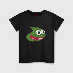 Детская футболка хлопок Pepega face