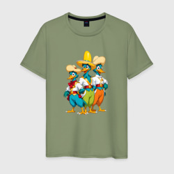 Кабальерос – Мужская футболка хлопок с принтом купить со скидкой в -20%