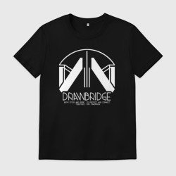 Мужская футболка хлопок Drawbridge logo death stranding 2
