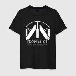 Мужская футболка хлопок Drawbridge logo death stranding 2