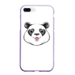 Чехол для iPhone 7Plus/8 Plus матовый Влюблённый панда