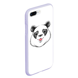 Чехол для iPhone 7Plus/8 Plus матовый Влюблённый панда - фото 2
