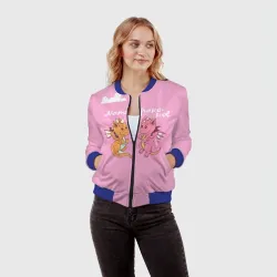 Женский бомбер 3D Мать драконов для пары - фото 2