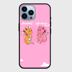 Чехол для iPhone 14 Pro Max Мать драконов для пары