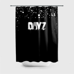 Штора 3D для ванной DayZ крачки белые