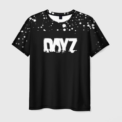 Мужская футболка 3D DayZ крачки белые
