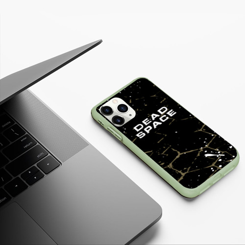 Чехол для iPhone 11 Pro матовый с принтом Dead space текстура, фото #5