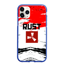 Чехол для iPhone 11 Pro Max матовый RUST краски текстура