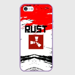 Чехол для iPhone 5/5S матовый RUST краски текстура