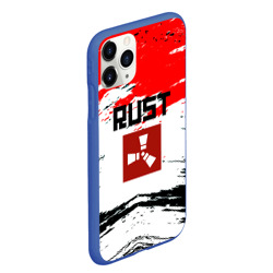 Чехол для iPhone 11 Pro Max матовый RUST краски текстура - фото 2