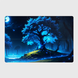 Магнитный плакат 3Х2 Night magic tree
