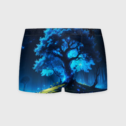 Мужские трусы 3D Night magic tree
