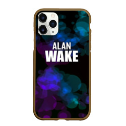 Чехол для iPhone 11 Pro Max матовый Alan wake текстура