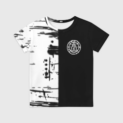 Детская футболка 3D Silent hill краски текстура гейм