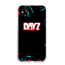 Чехол для iPhone XS Max матовый DayZ краски