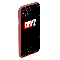 Чехол для iPhone XS Max матовый DayZ краски - фото 2