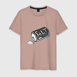Salt – Мужская футболка хлопок с принтом купить со скидкой в -20%