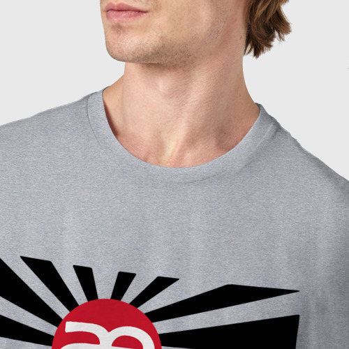 Мужская футболка хлопок AE Performance Paul Walker, цвет меланж - фото 6