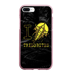 Чехол для iPhone 7Plus/8 Plus матовый I love trilobites