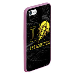 Чехол для iPhone 5/5S матовый I love trilobites - фото 2