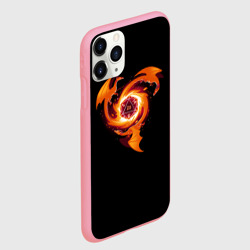 Чехол для iPhone 11 Pro Max матовый Кружащие драконы - d20 - фото 2