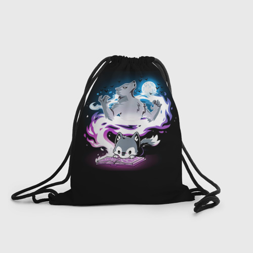 Рюкзак-мешок 3D Мечта волчонка
