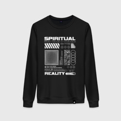 Женский свитшот хлопок Spiritual reality