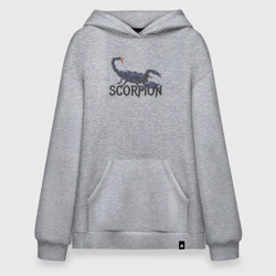 Худи SuperOversize хлопок Знак зодиака scorpion