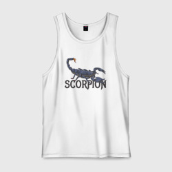 Мужская майка хлопок Знак зодиака scorpion